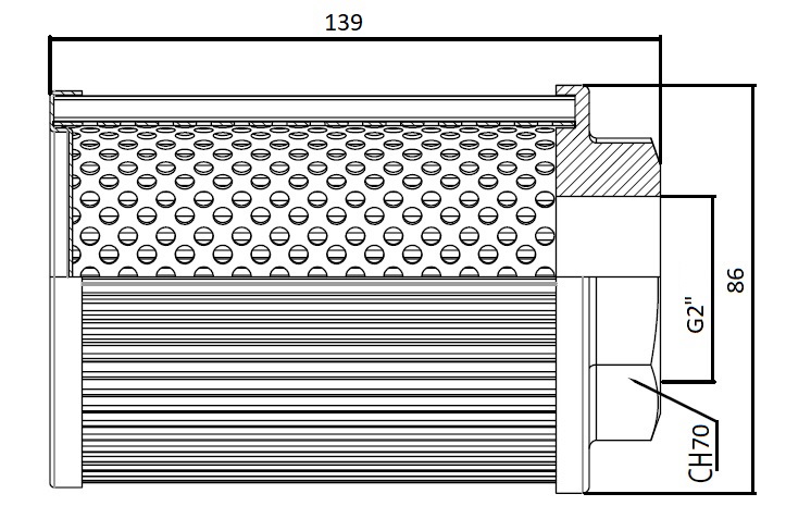 Размеры SP086B200GR090 - SF086B200GR090