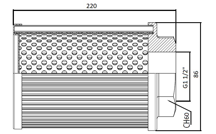 Размеры SP086B112GR090 - SF086B112GR090