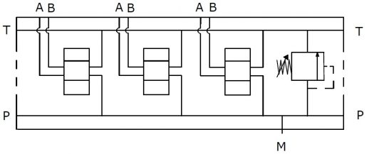 Гидравлическая схема плита - EA-06-21-38-03-1-3-H