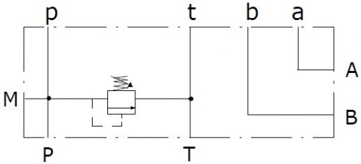Гидравлическая схема плита - EA-10-04-12-1-3-H
