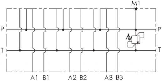 Гидравлическая схема плита - BMA10P3L3X20