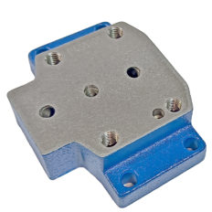 G468/01 - плита под клапан DA/DAW10 G1/2 BSP, ДУ10, 350 бар