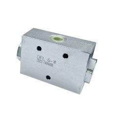 V1022-DFL6-10 - Делитель потока, трубный монтаж, вход 3/8" - выход 3/8", 250 бар, 6-10 л/мин
