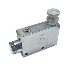 V1070-VPR3 1/2" - клапан регулятор расхода, 3х-линейный, G1/2", Qрег - до 60 л/мин, Qmax=80 л/мин, 350 бар
